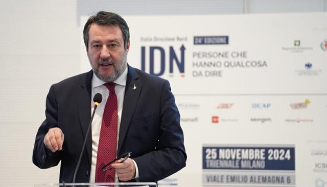 Matteo Salvini a Direzione Nord