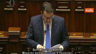 Caos treni, Salvini: "Al lavoro perché in questo Paese non ci siano altri ponti Morandi". VIDEO