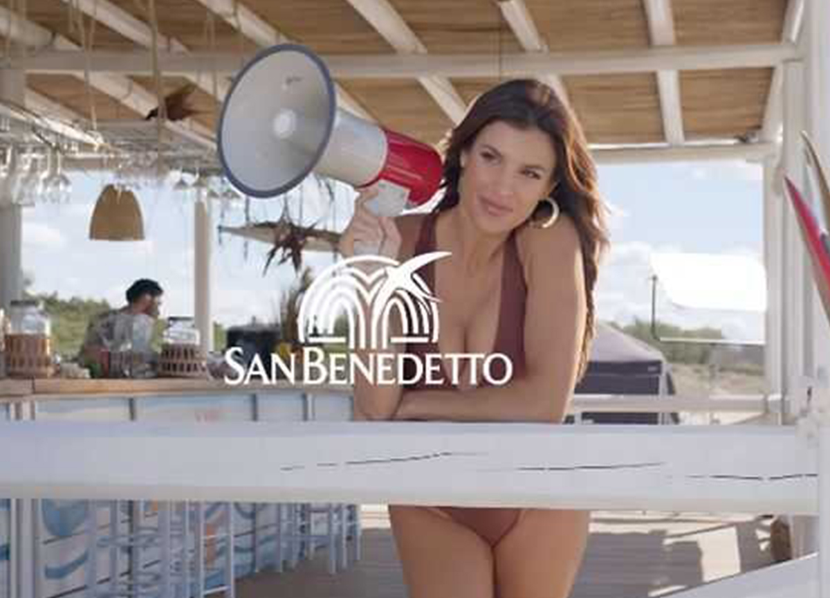 San Benedetto Group, three new commercials: Elisabetta Canalis protagonist