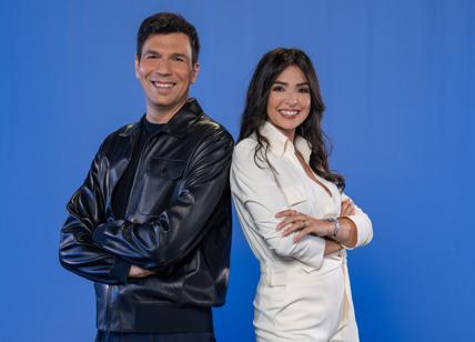 Champions show su Tv8, Leo Di Bello e Sarah Castellana: "Noi come Lautaro-Morata". Eros Ramazzotti special guest star