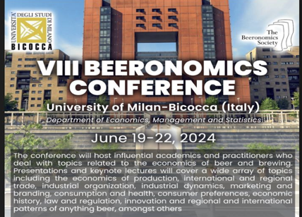 Milano, all'Università Bicocca l'VIII Beeronomics Conference