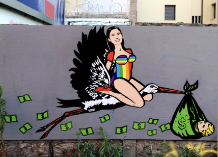 Milano Pride, spunta il murale con Elly Schlein di aleXsandro Palombo