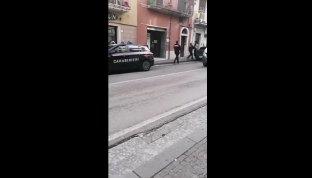 Aggressione carabinieri