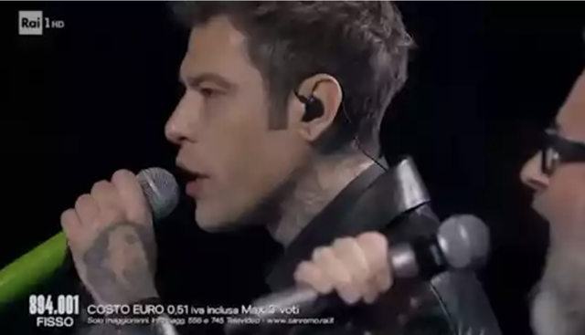 Fedez duetto quarta serata