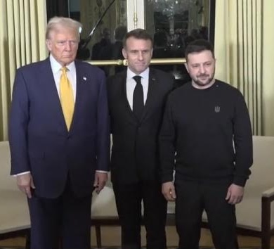 Trump-Zelesnky-Macron