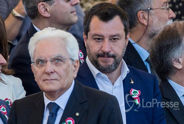 Sergio Matterella -  Matteo Salvini