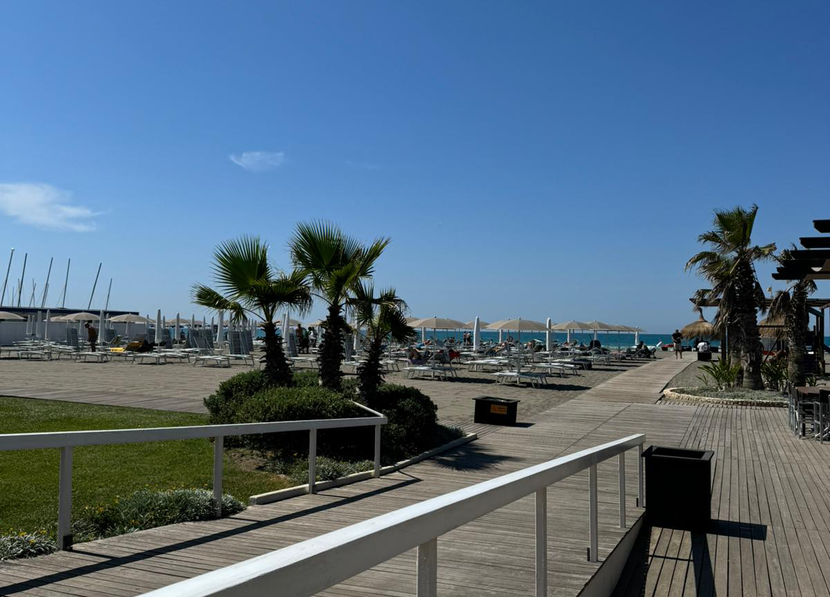 Lo stabilimento Mami di Ostia