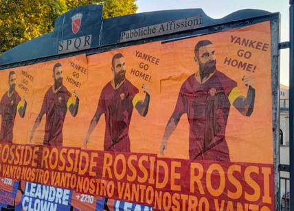 Roma tappezzata di manifesti, "De Rossi nostro vanto, yankee go home!”. Bufera ultras sui Friedkin