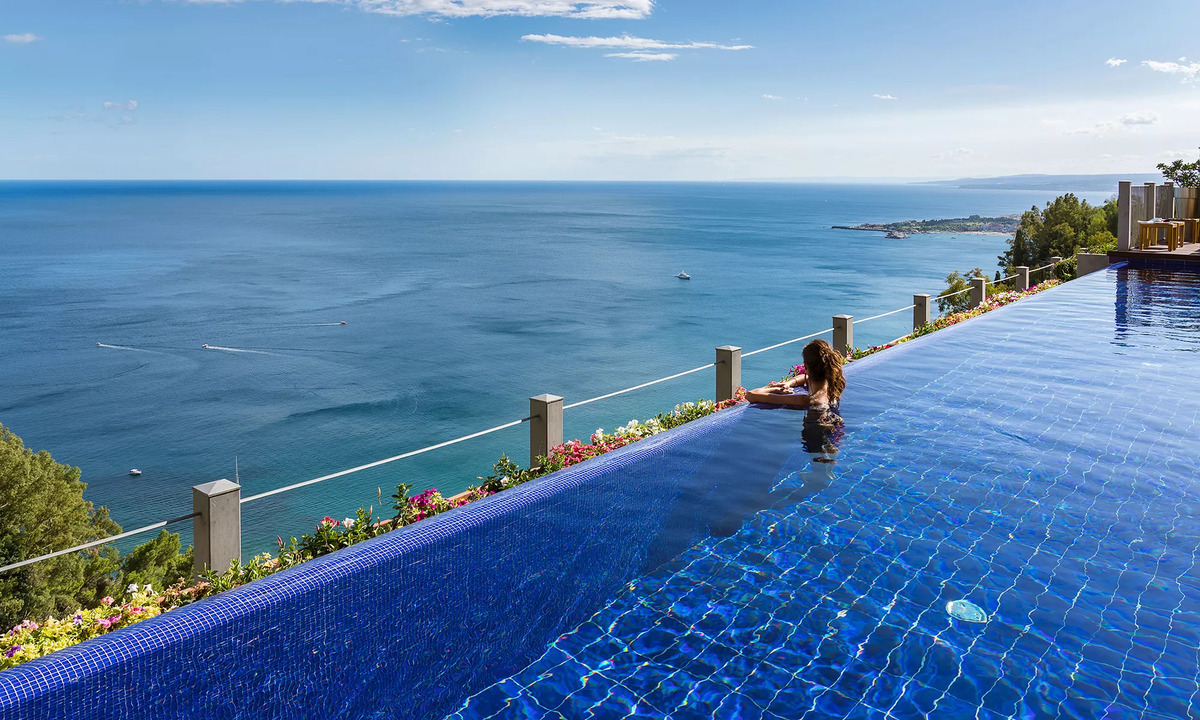 Taormina Hotel Metropole Piscina