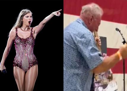 Taylor Swift, chitarra autografata: spende 4mila dollari e la distrugge a martellate. VIDEO