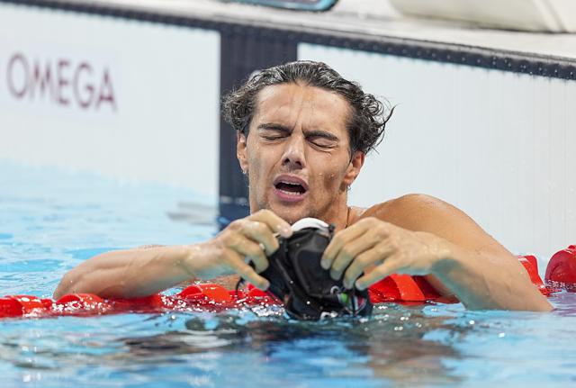 Thomas Ceccon (foto Lapresse)