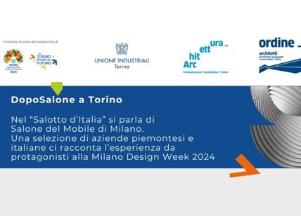 Torino: all'Unione Industriali le imprese piemontesi parlano della Design week