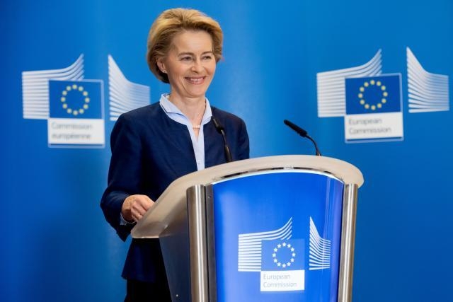 Ursula  von der Leyen, Commissione europea