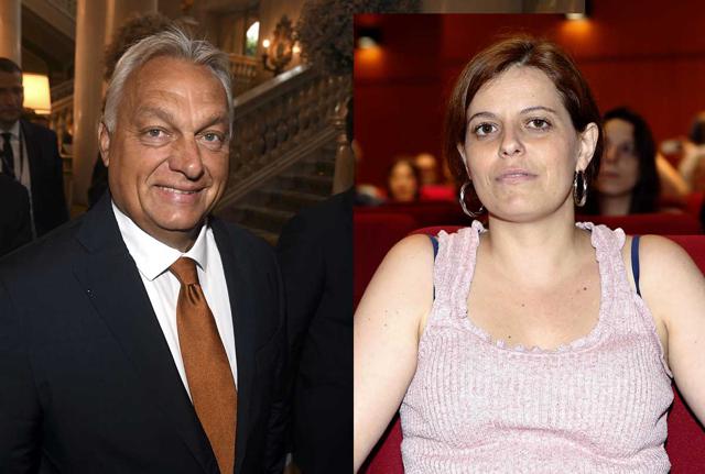 Viktor Orban e Ilaria Salis