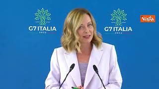 Meloni: Lavoreremo affinchÃ© lâ€™Unione Europea riconosca il ruolo che spetta all'Italia