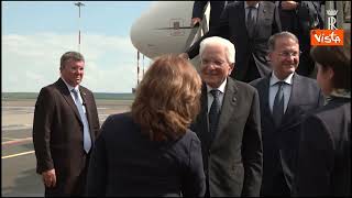 Mattarella atterrato nella Repubblica di Moldova, l'arrivo per la visita di Stato