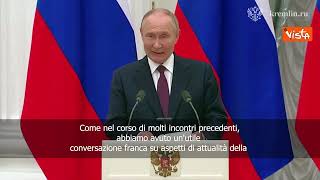 Putin: â€œNonostante la guerra Russia e Ungheria continuano a cooperareâ€