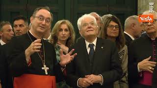 Il Presidente Mattarella visita la cattedrale di Salvador in Brasile