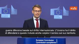 Commissione Ue su offensiva Kursk: "Legittimo per Kiev colpire territorio russo"