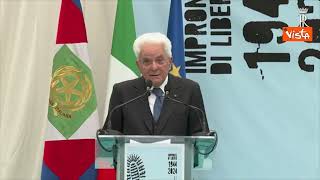 Mattarella in Carnia: "Onore a chi contribuÃ¬ alla causa della libertÃ  durante Resistenza"