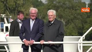 Per Mattarella birra kÃ¶lsch, caffÃ¨ per Steinmeier. Il brindisi dei Presidenti sul battello a Colonia