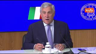 Dl Flussi, Tajani: "Apre a migrazione regolare, rigore su quella illegale"