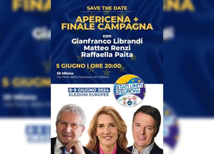 Elezioni Ue, chiusura di campagna elettorale per Librandi: 5 giugno a Milano