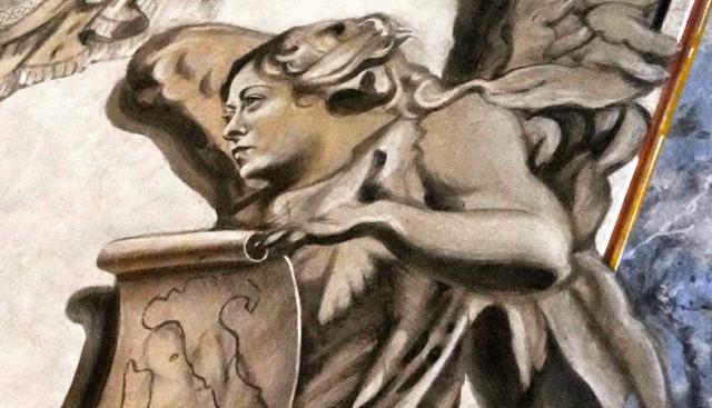 Roma, via il volto di Meloni dall’affresco. Il parroco: "Lo abbiamo rimosso" dopo le file di curiosi. La richiesta direttamente dalla Santa Sede