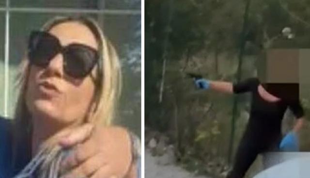 Dolores Dori: il video dell'agguato Dolores Dori: il video dell'agguato