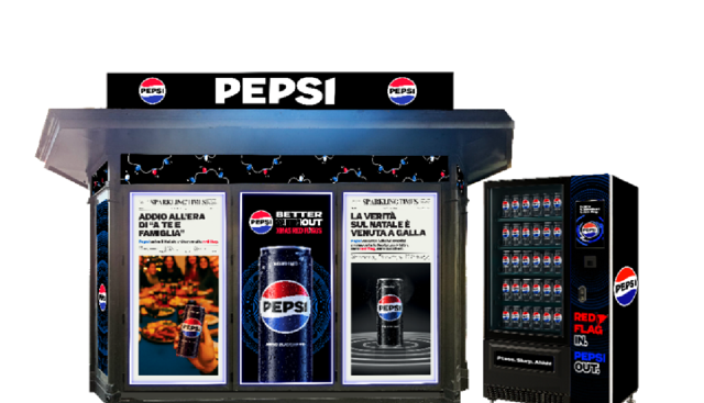 Pepsi lancia la campagna natalizia 'Better Without Xmas Red Flags'
